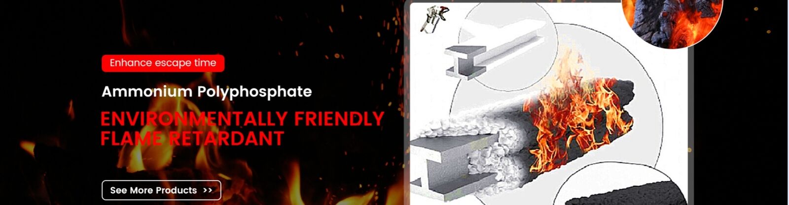 品質 アンモニウムの縮合リン酸塩の炎-抑制剤 工場