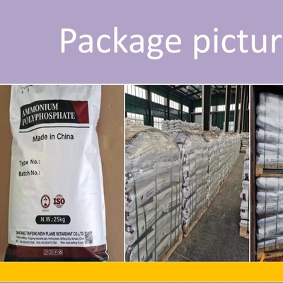 Ammonium Polyphosphate Fire Retardant With Melting Point At About 150°C - White Powder