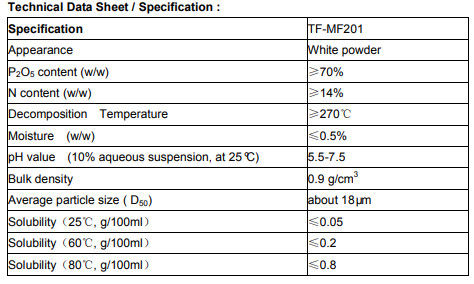 DIN4102 Ammonium Polyphosphate Fire Retardant Chemicals 68333-79-9
