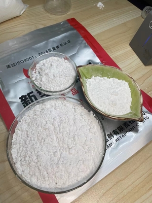 SGS White Powder Ammonium Polyphosphate Flame Retardant Toxicless 0.9g/ Cm3