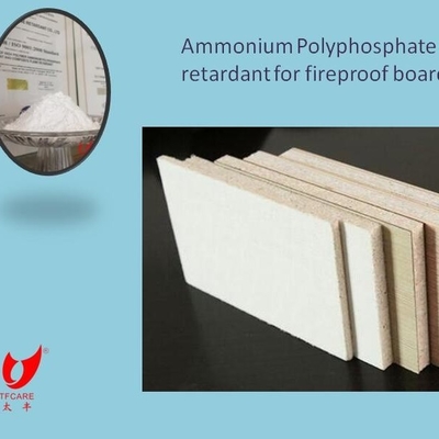 Ammonium Polyphosphate Fire Retardant With Melting Point At About 150°C - White Powder